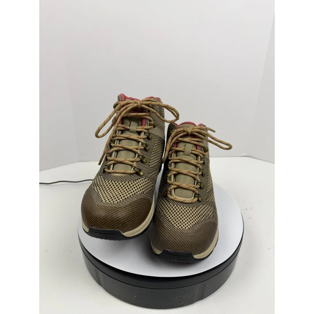 Propét Women's Orthopedic‎ Mid Hiking Boots Ankle Support Brown Pink 7.5 M (B)